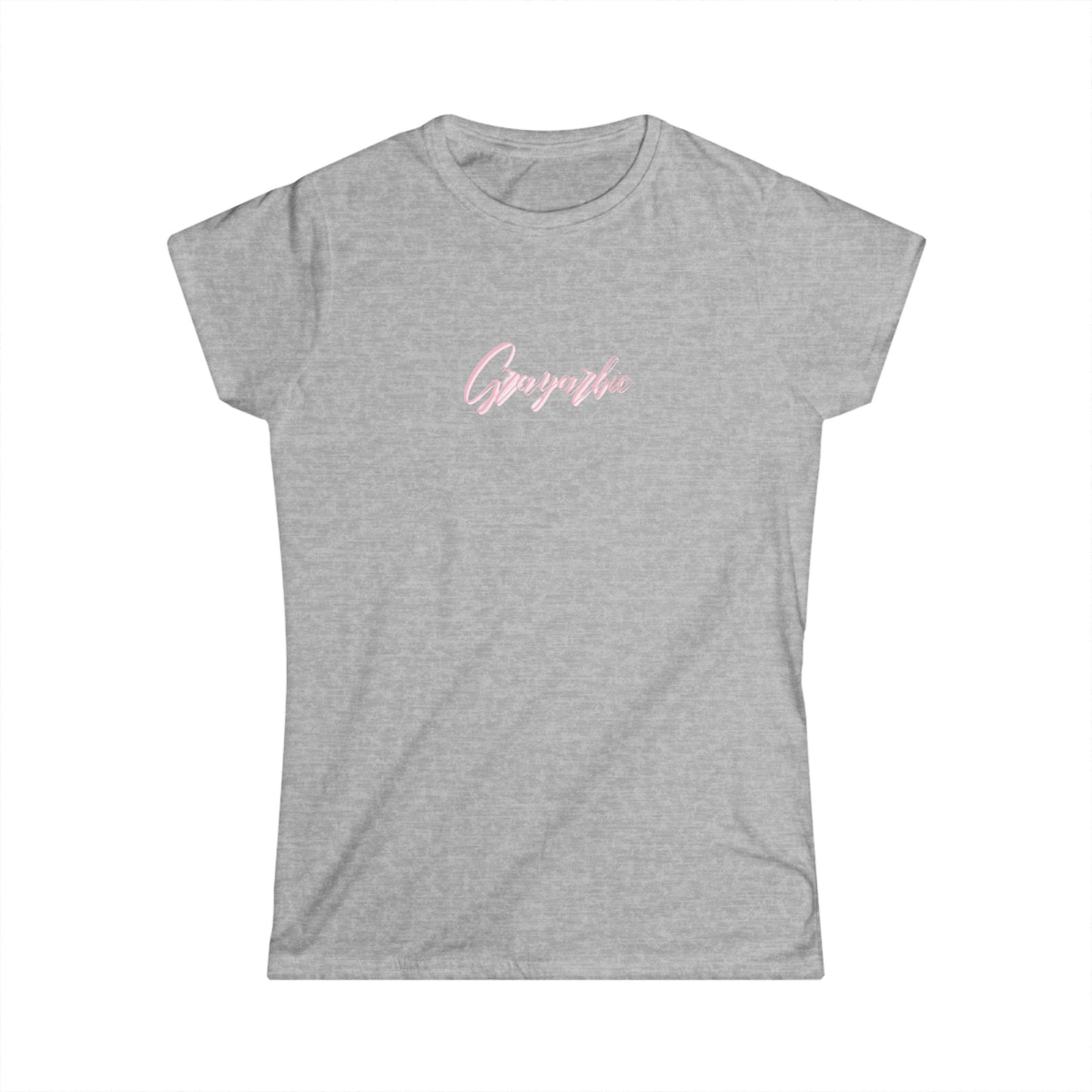 Women's Softstyle Tee "Grayarbie"