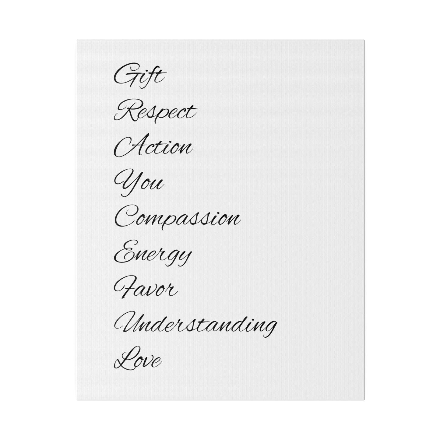 Matte Canvas, Stretched, 0.75"