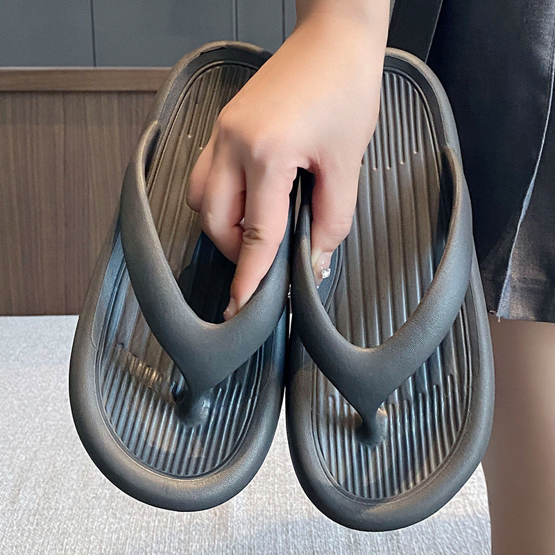 Women's Thick-soled Flip-flops Summer Non-slip
