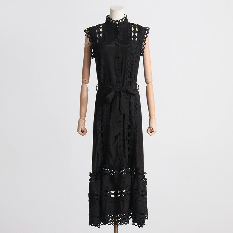 Embroidery Stitching Dress