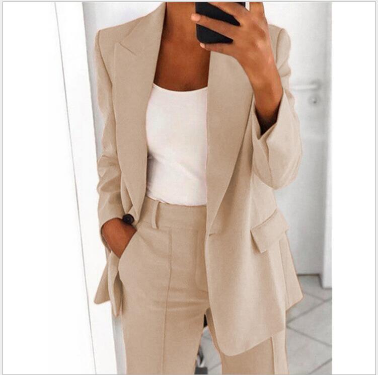 Polo Collar Cardigan Graceful Suit Jacket