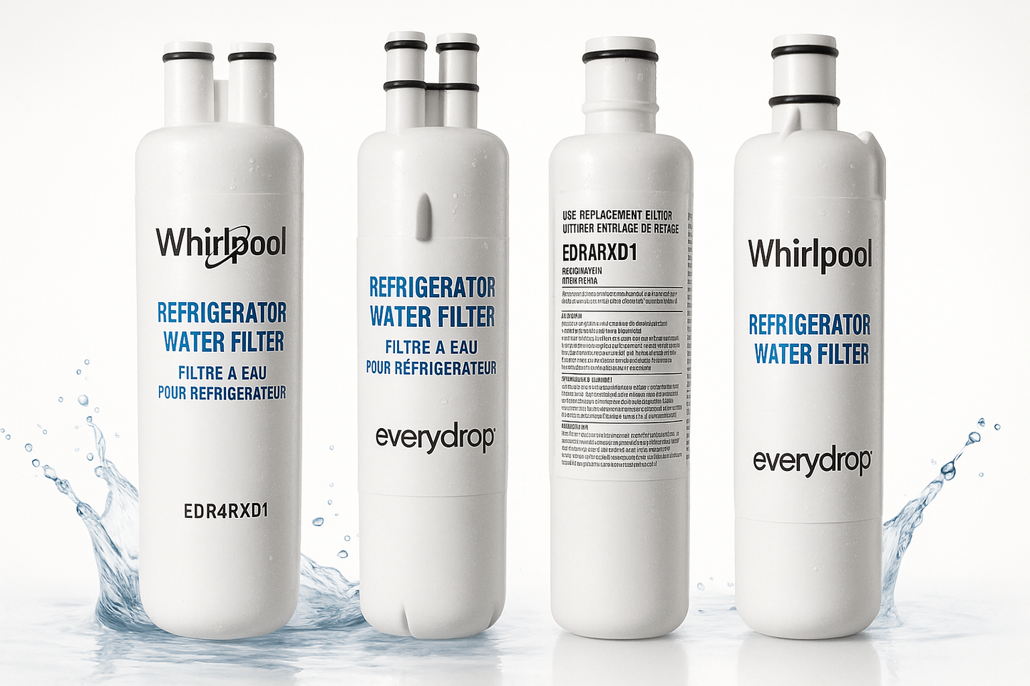 Everydrop by Whirlpool Refrigerator Water Filter 4 – EDR4RXD1