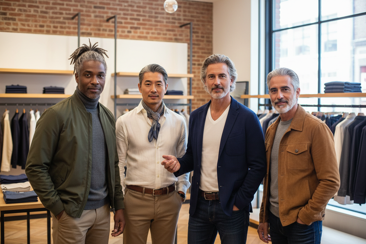 two men working out in gym, wearing seizures the gray t-shirt and Grayvee Sweatshirt