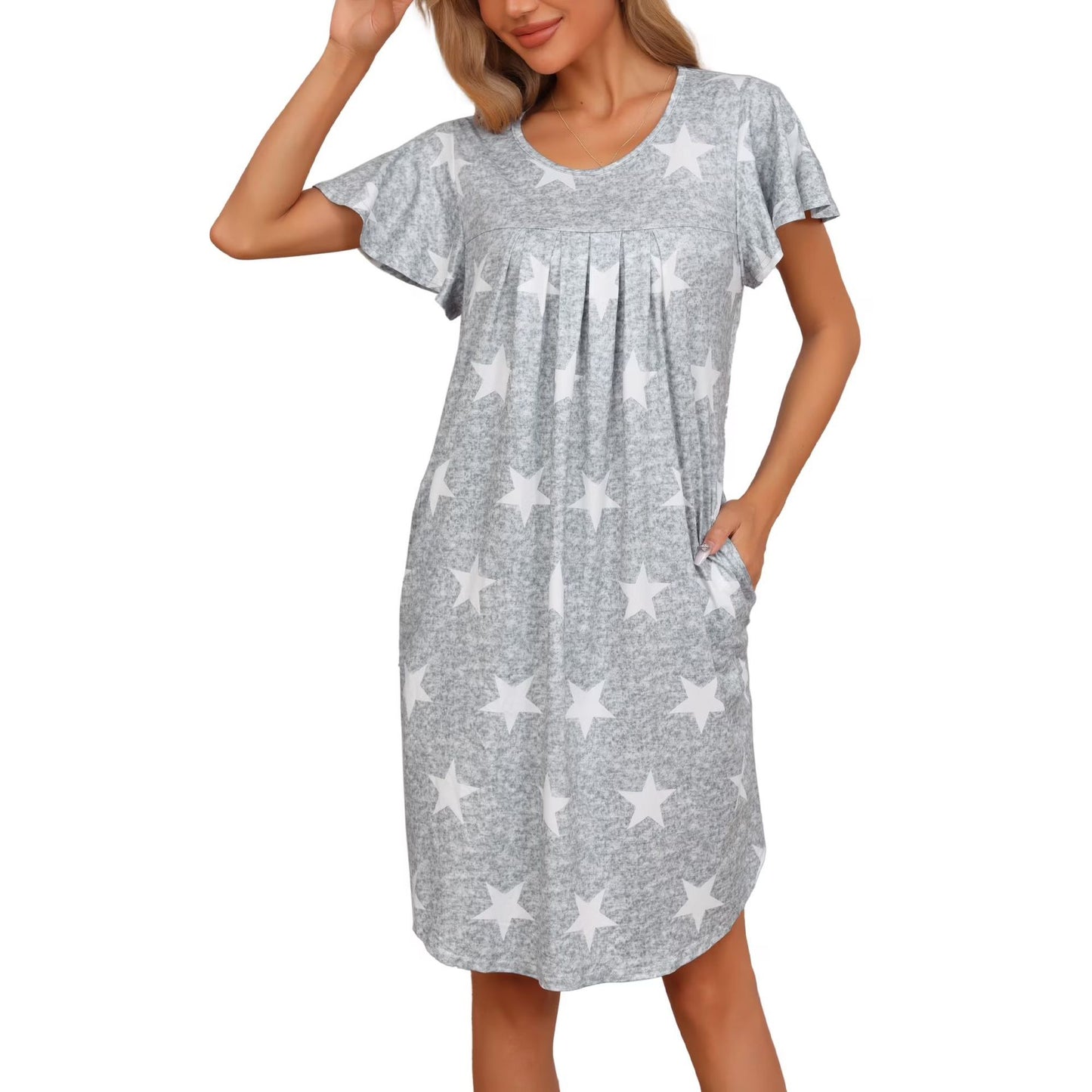 Milk Silk XINGX Printed Women's Home Clothes Pajamas For Women