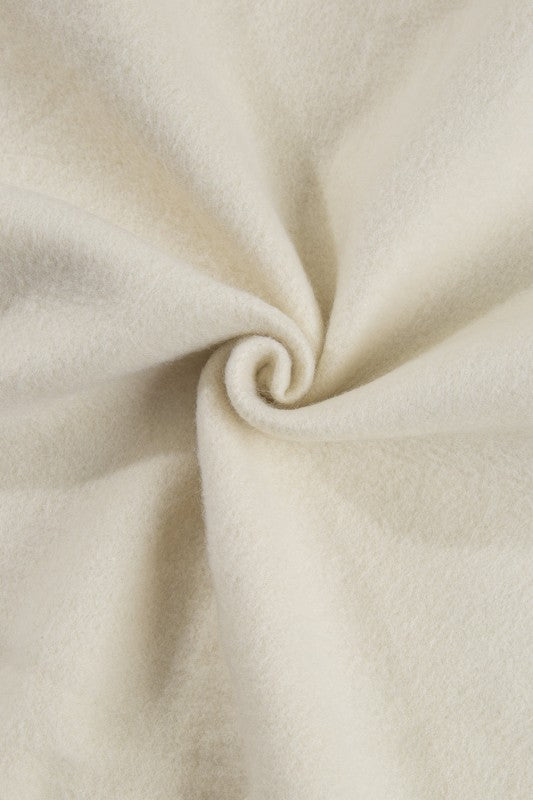 Solid Zip-Up Jacket and Drawstring Pants Set