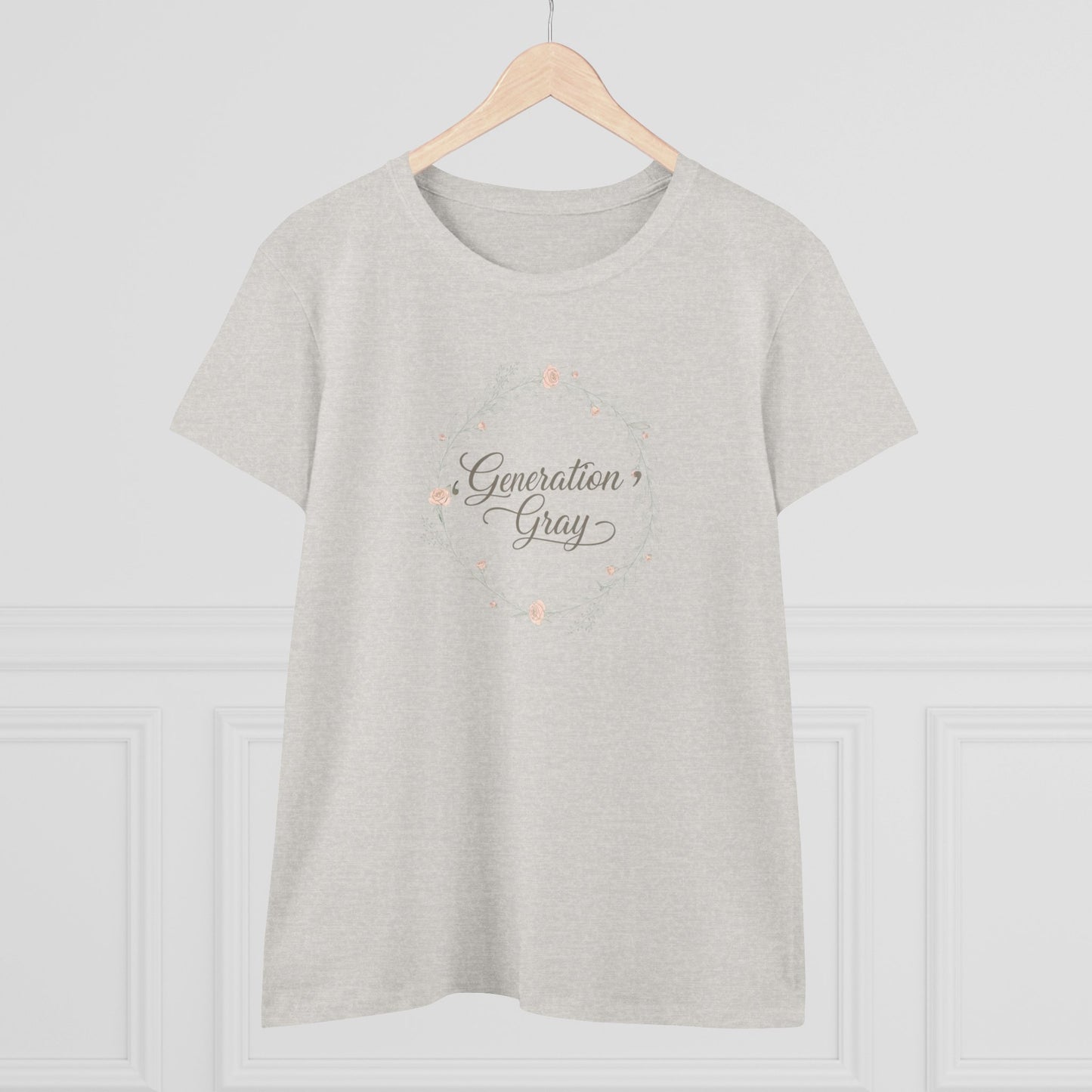 Generation Gray Floral Tee — Women's Tribute T‑Shirt