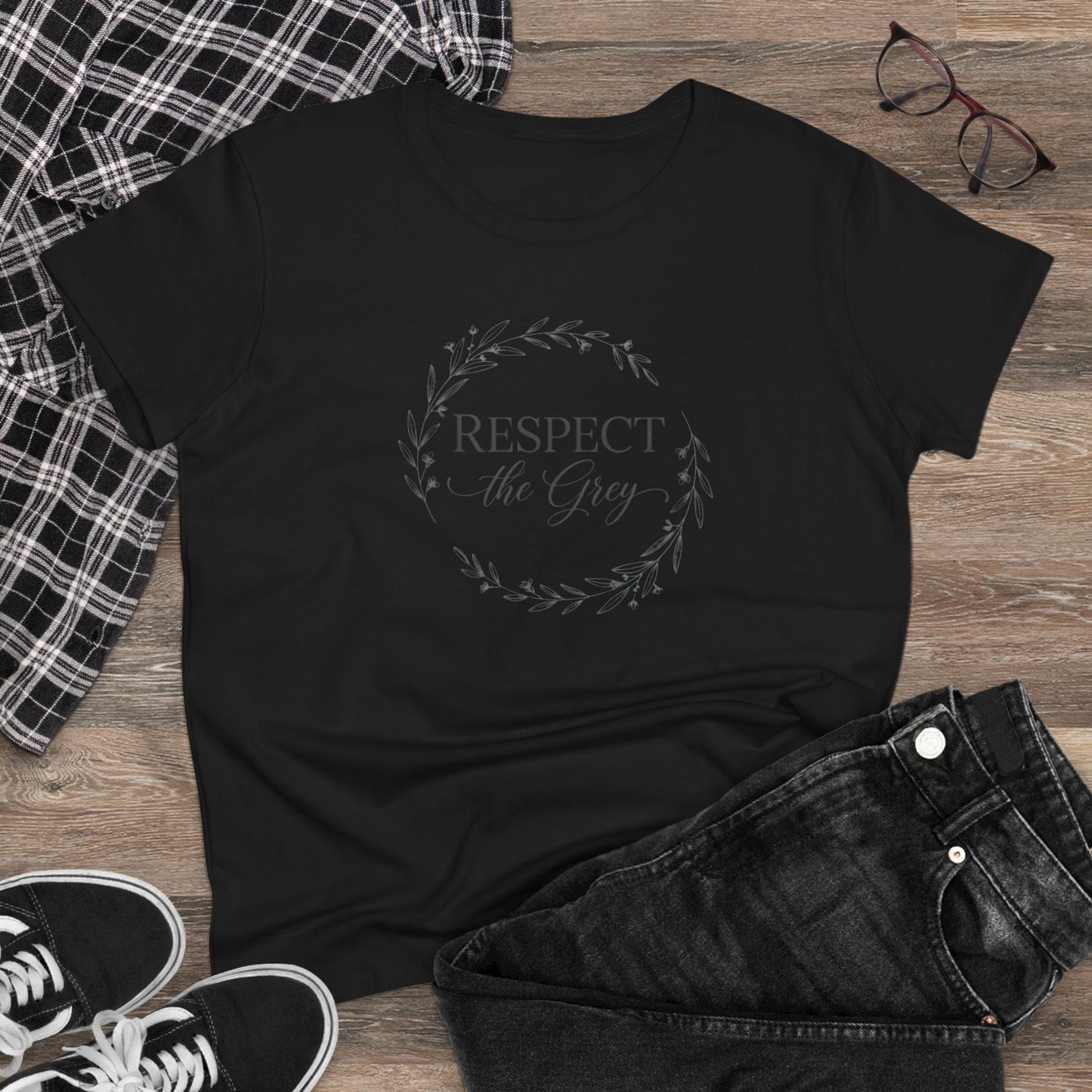 Respect the Gray — Women's Graphic Tee