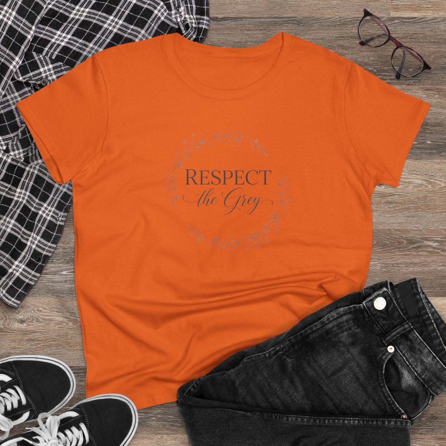 Respect the Gray — Women's Graphic Tee