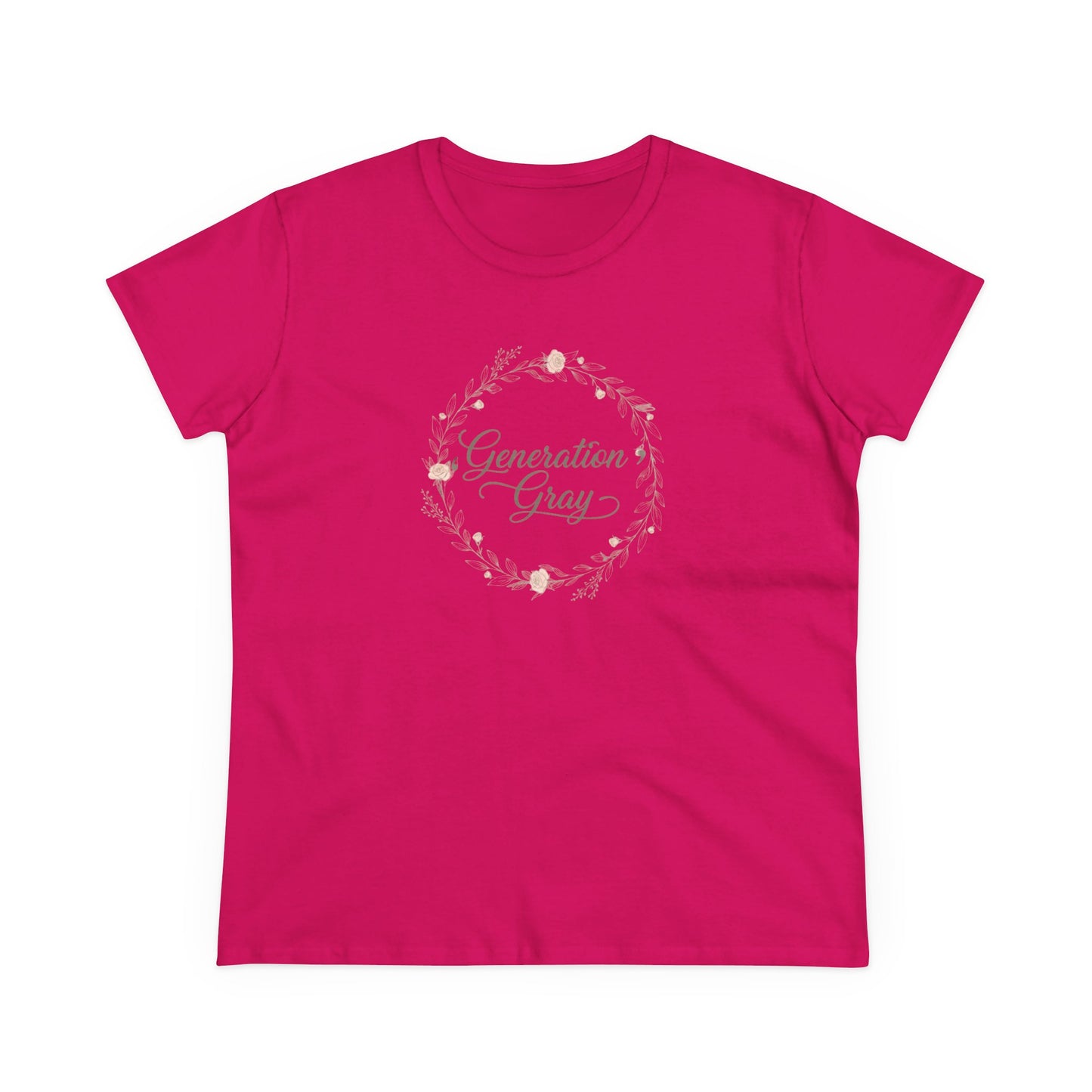 Generation Gray Floral Tee — Women's Tribute T‑Shirt