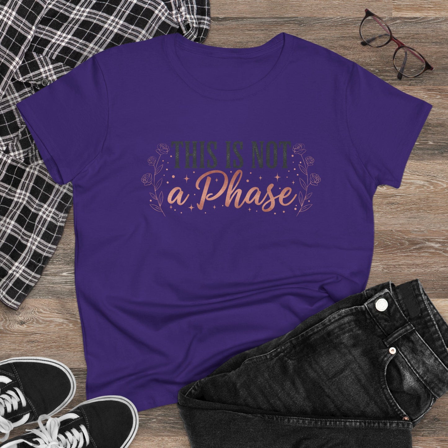 This Is Not a Phase Women's Tee — Feminist Empowerment Graphic Shirt