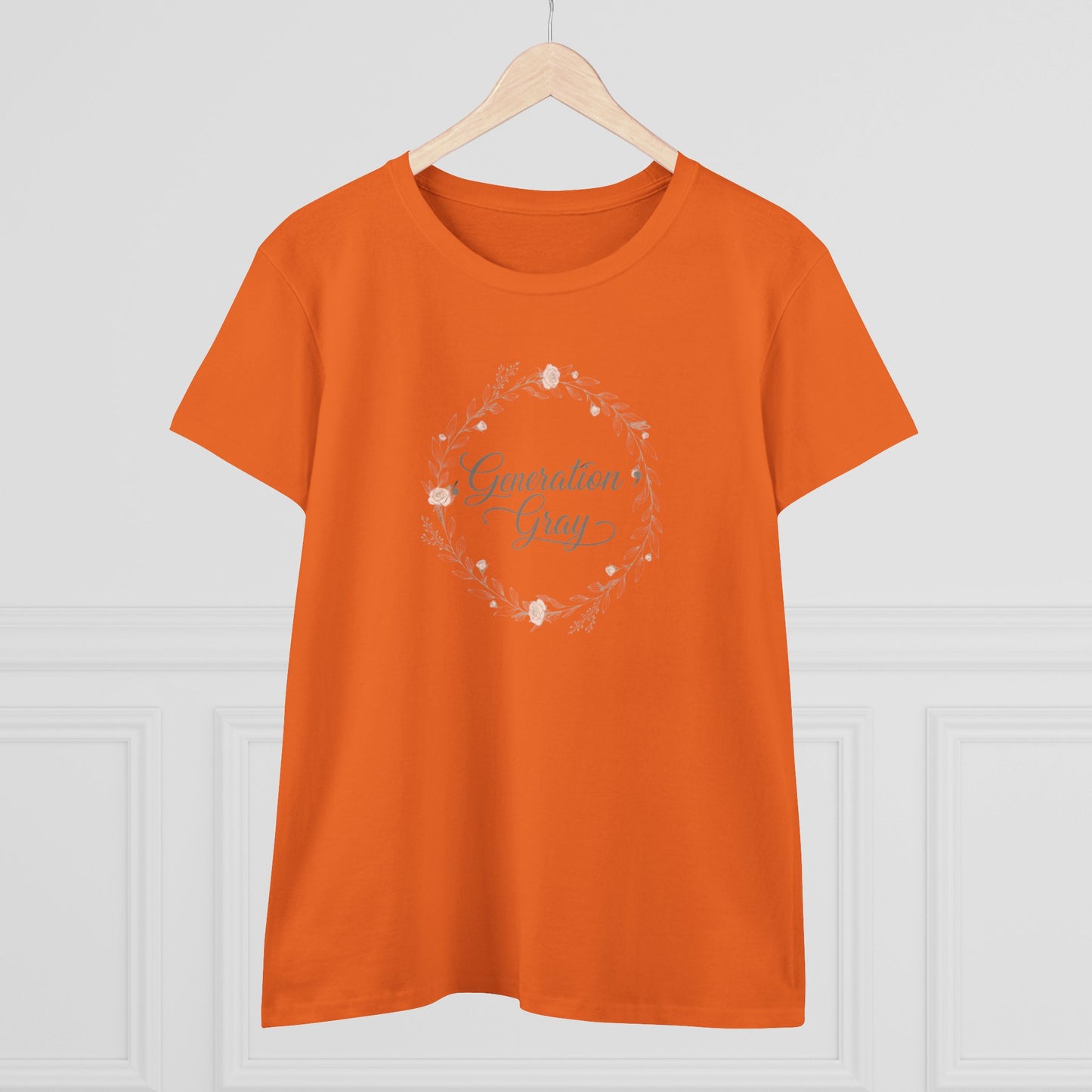 Generation Gray Floral Tee — Women's Tribute T‑Shirt