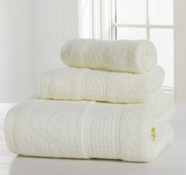 Cotton soft double-sided thickening towel skin-friendly bath towel beauty salon bath towel set