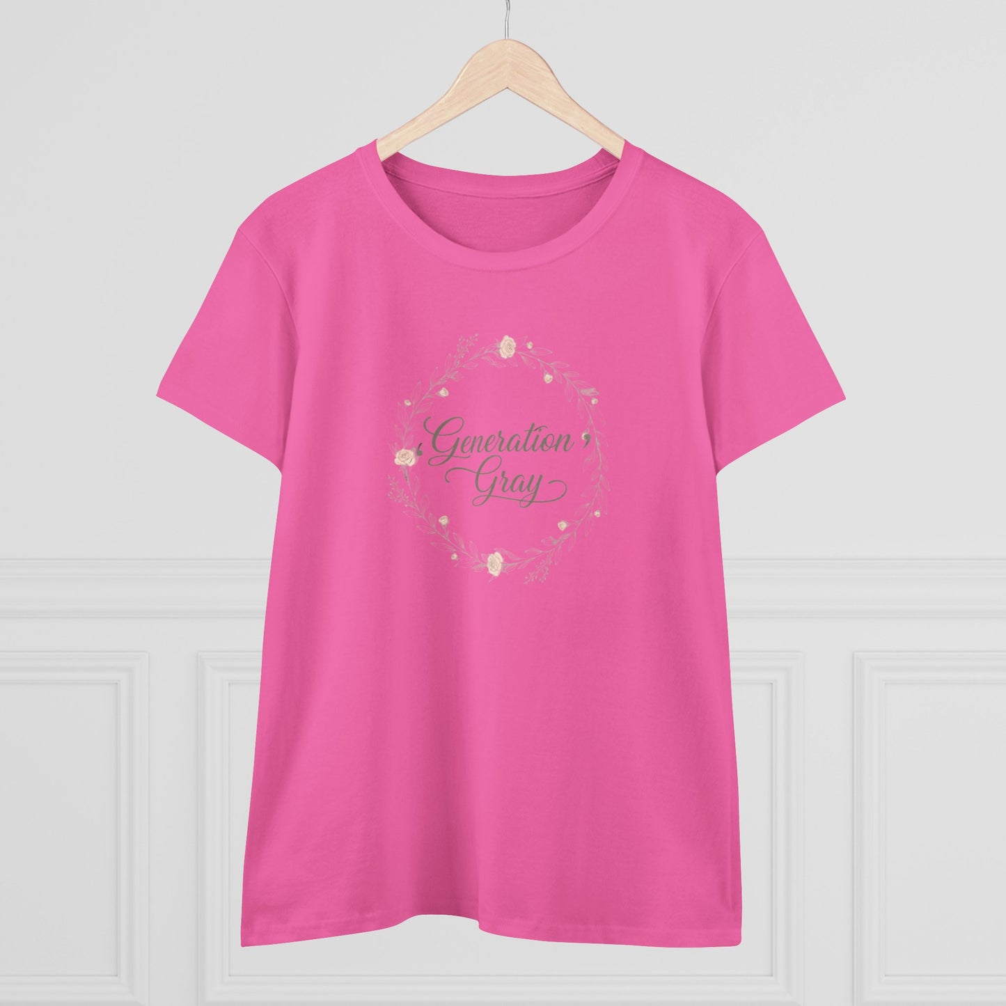Generation Gray Floral Tee — Women's Tribute T‑Shirt
