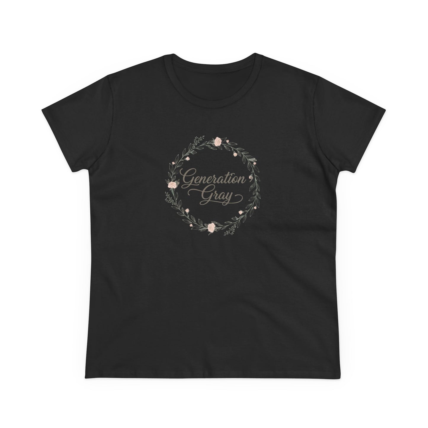 Generation Gray Floral Tee — Women's Tribute T‑Shirt