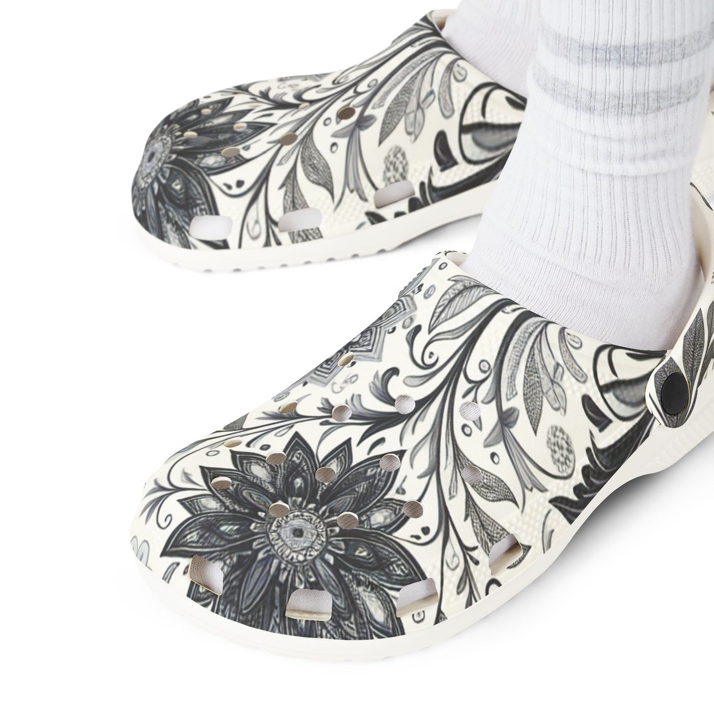 Stylish EVA Foam Rubber Shoes with Floral Design - Comfortable Clogs for Everyday Wear, Garden Use, Beach, and Casual Outings, Perfect [...]