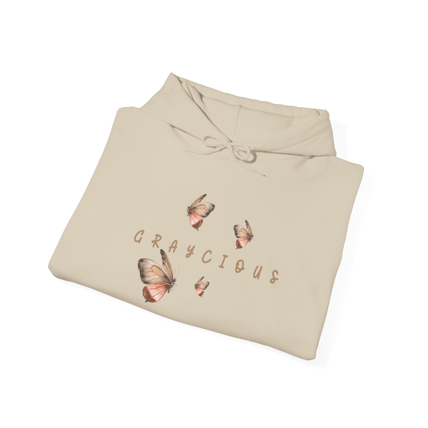 Butterfly Graphic Unisex Hoodie, Cozy Sweatshirt for Nature Lovers, Perfect Gift for Her, Birthday, Casual Wear, Spring Fashion