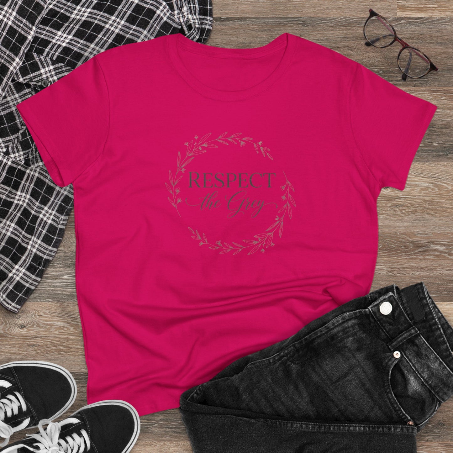 Respect the Gray — Women's Graphic Tee