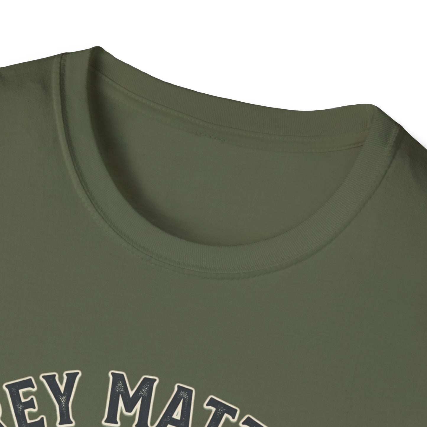 Grey Matters T-Shirt — Brain Tree Illustration Tee