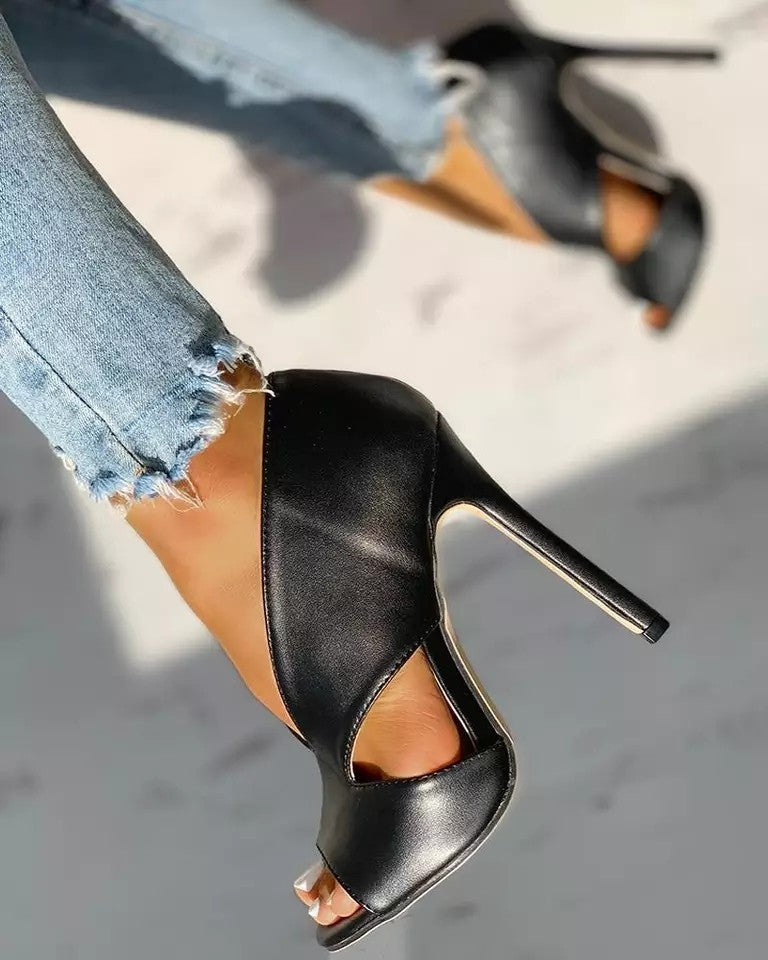 Women's sandals high heels shoes