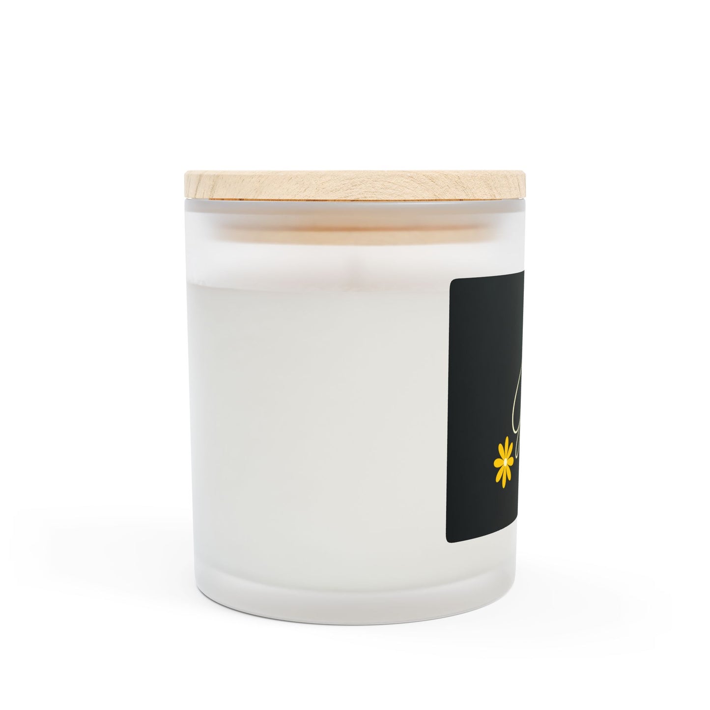 Frosted Glass Candle, 11oz Graysitive