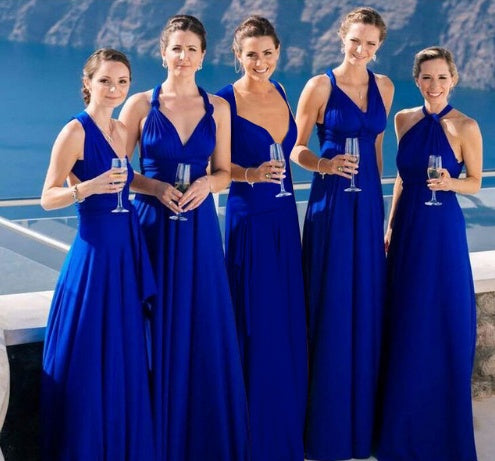 Women's  Long Party Dress Club Floor-Length Summer Backless Bandage Maxi Dress Multiway Boho Women Dress