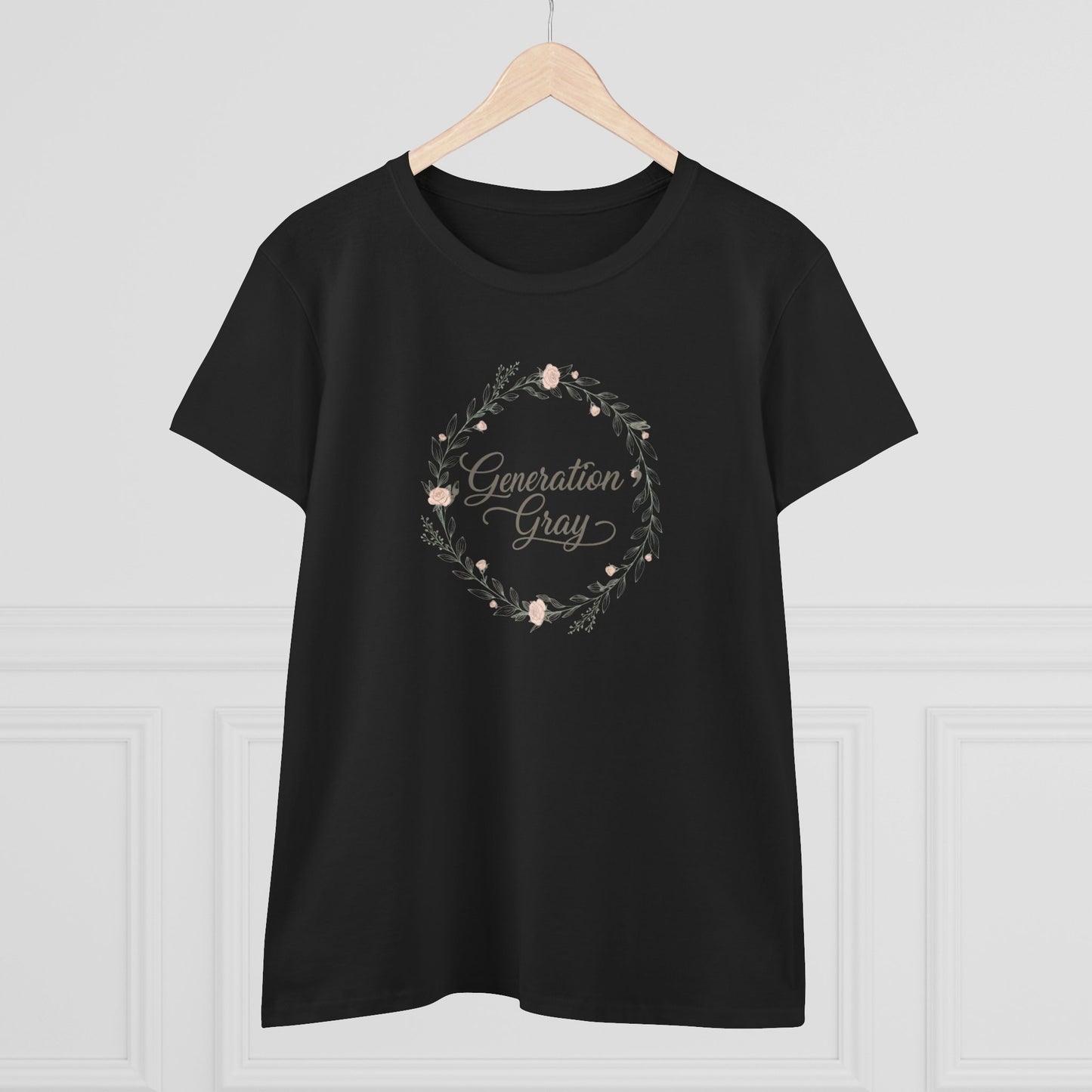 Generation Gray Floral Tee — Women's Tribute T‑Shirt