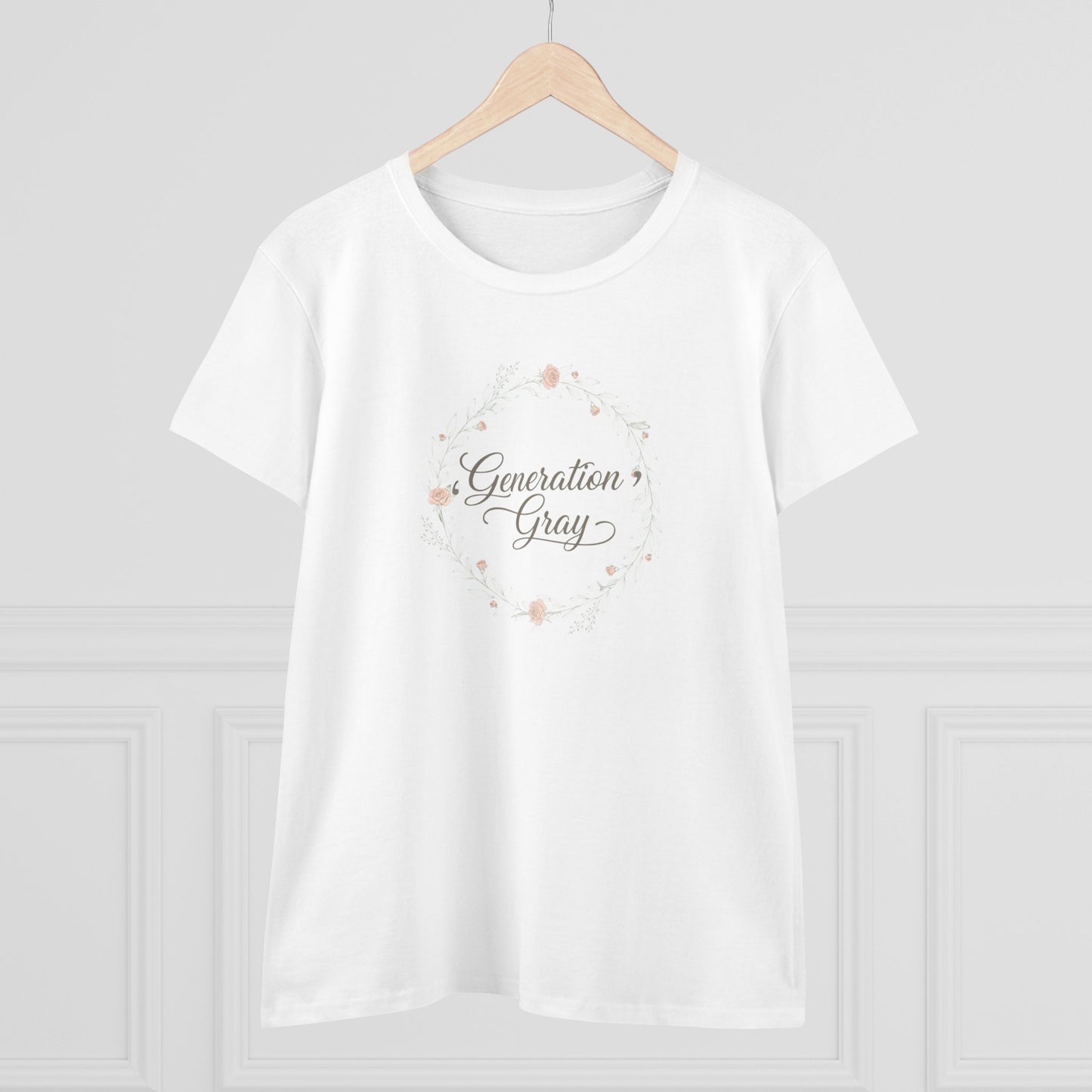 Generation Gray Floral Tee — Women's Tribute T‑Shirt