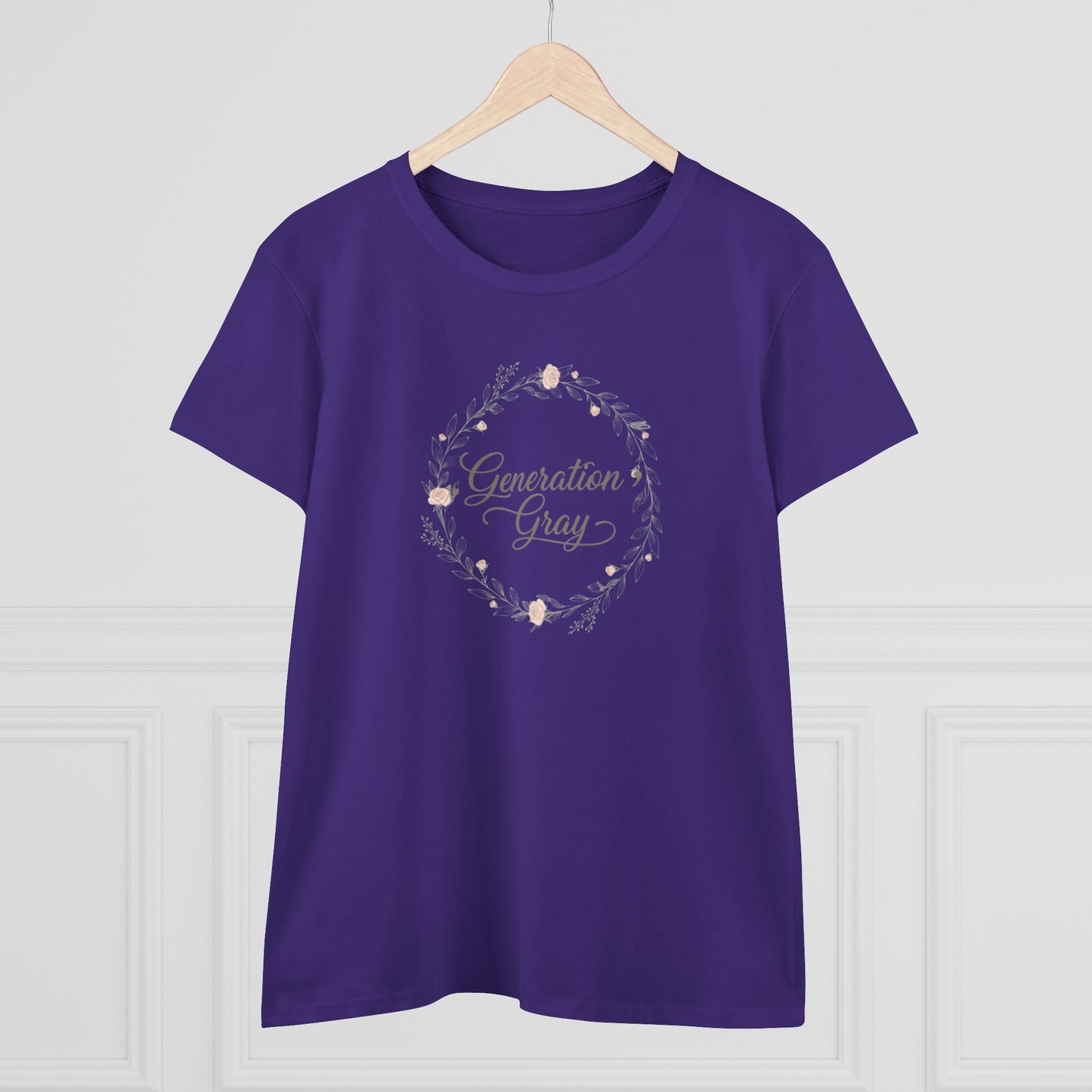 Generation Gray Floral Tee — Women's Tribute T‑Shirt