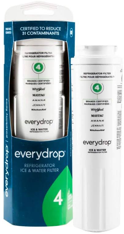 Everydrop by Whirlpool Refrigerator Water Filter 4 – EDR4RXD1