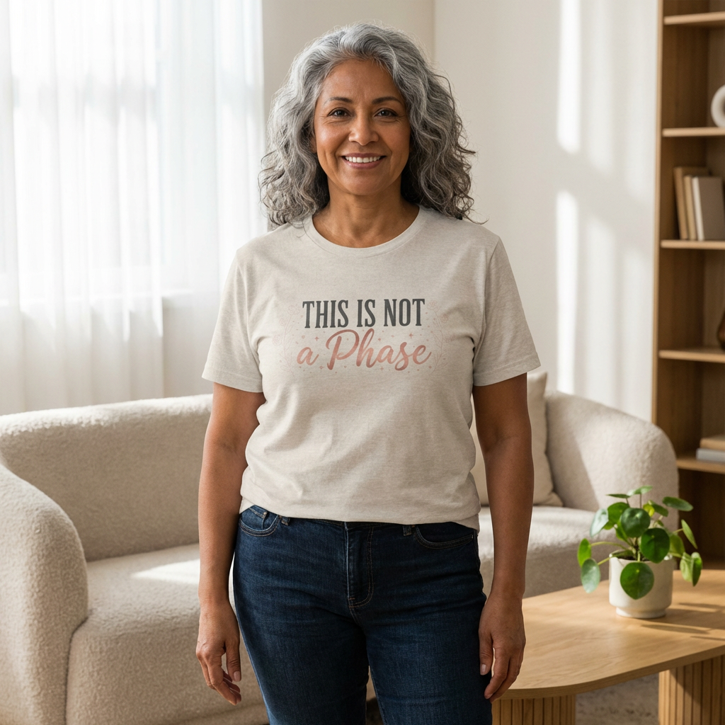 This Is Not a Phase Women's Tee — Feminist Empowerment Graphic Shirt