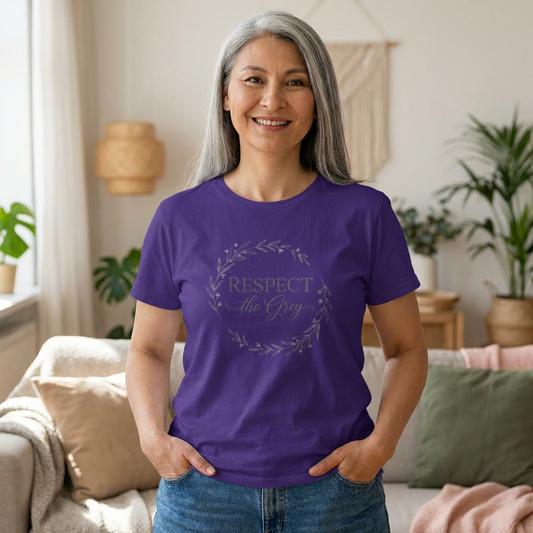 Respect the Gray — Women's Graphic Tee