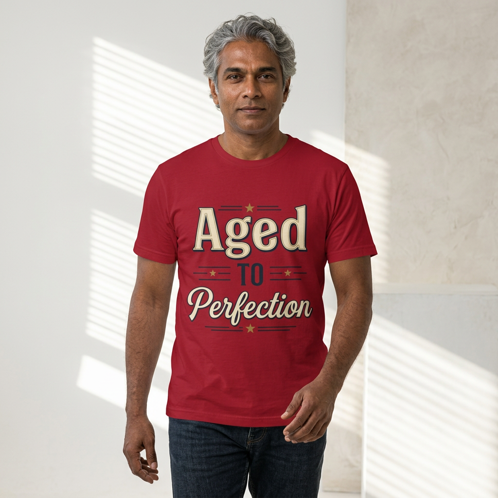 Aged to Perfection Tee — Vintage Celebration Shirt