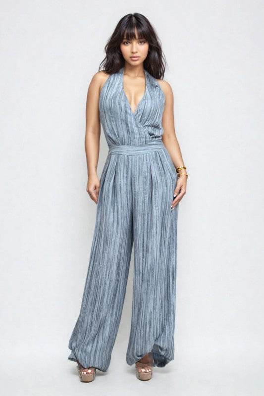 Skyline Halter Jumpsuit