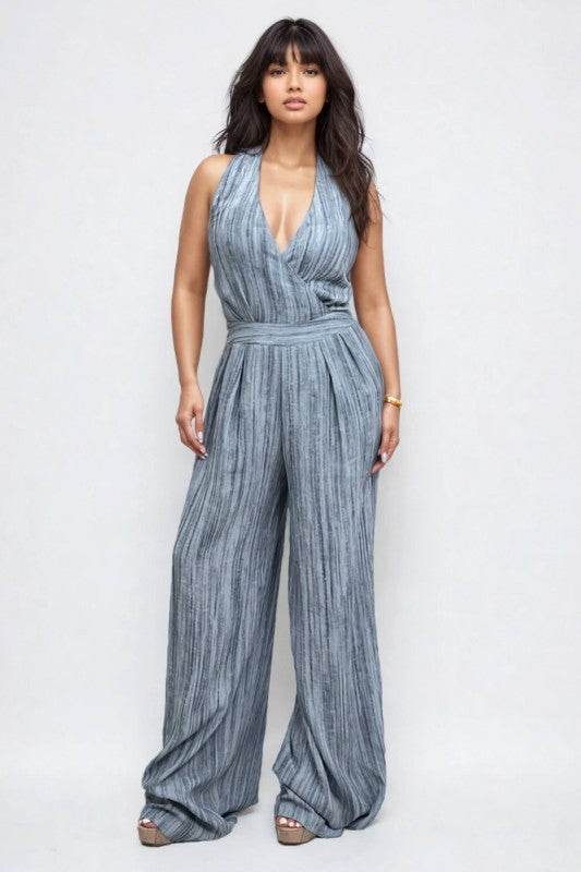 Skyline Halter Jumpsuit