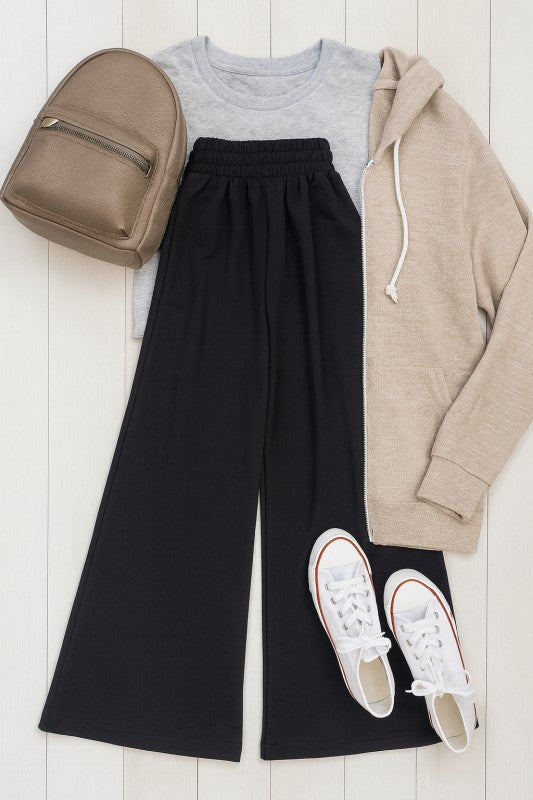 Julia Rose |The Morgan - Casual Loose Fit Wide Leg Pants