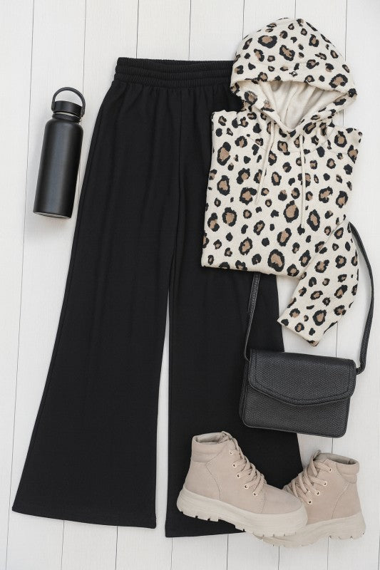 Julia Rose |The Morgan - Casual Loose Fit Wide Leg Pants