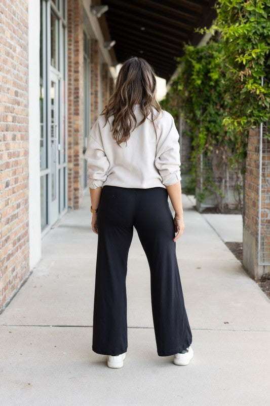 Julia Rose |The Morgan - Casual Loose Fit Wide Leg Pants