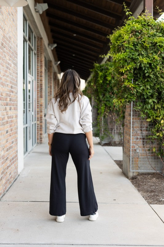 Julia Rose |The Morgan - Casual Loose Fit Wide Leg Pants
