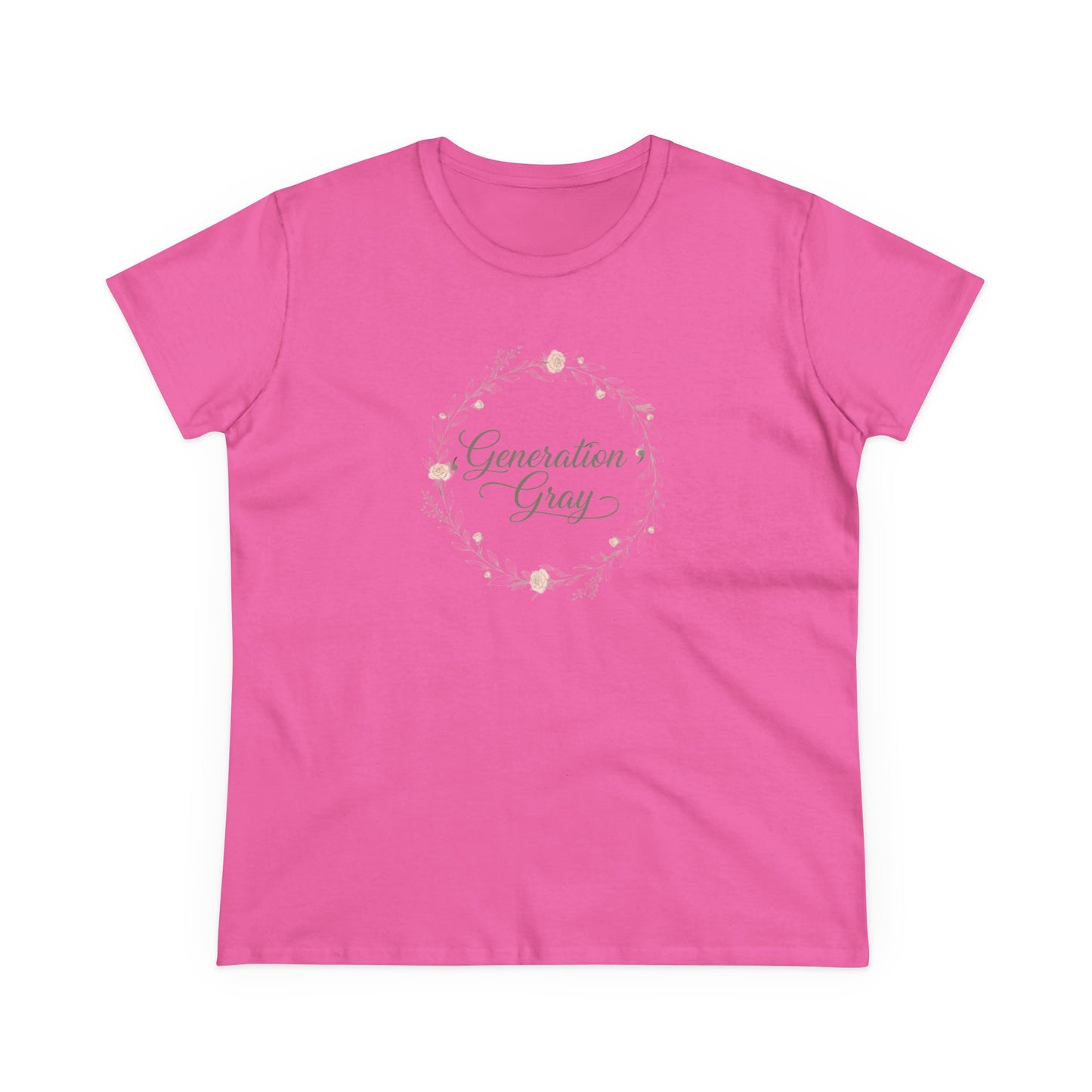 Generation Gray Floral Tee — Women's Tribute T‑Shirt