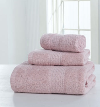 Cotton soft double-sided thickening towel skin-friendly bath towel beauty salon bath towel set