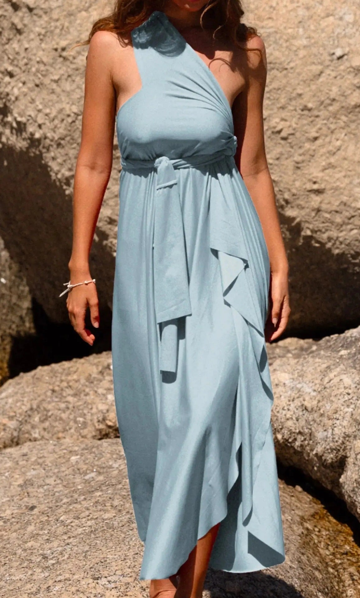 Tube Top Halter Backless Dress