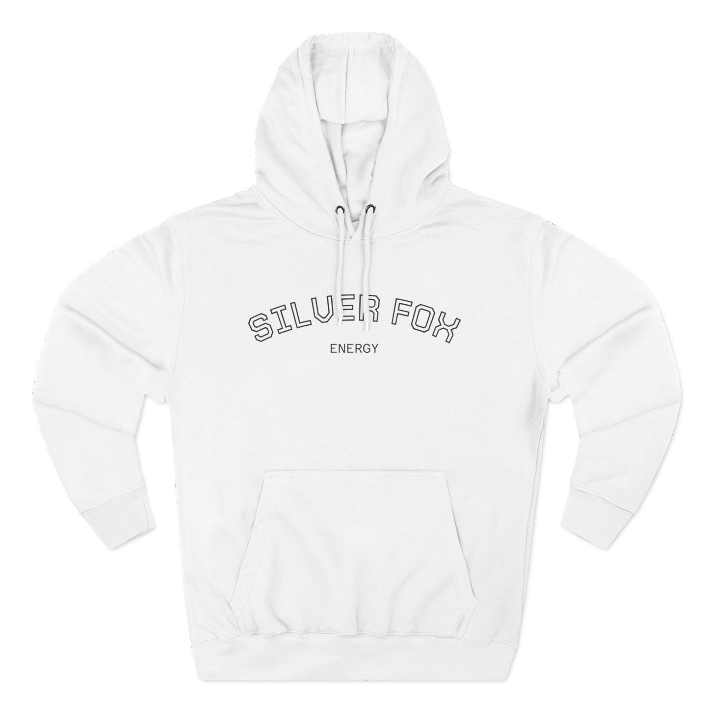 Three-Panel Fleece Hoodie