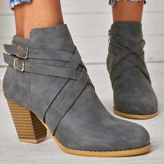 Short Boots Plus Size Height Increasing