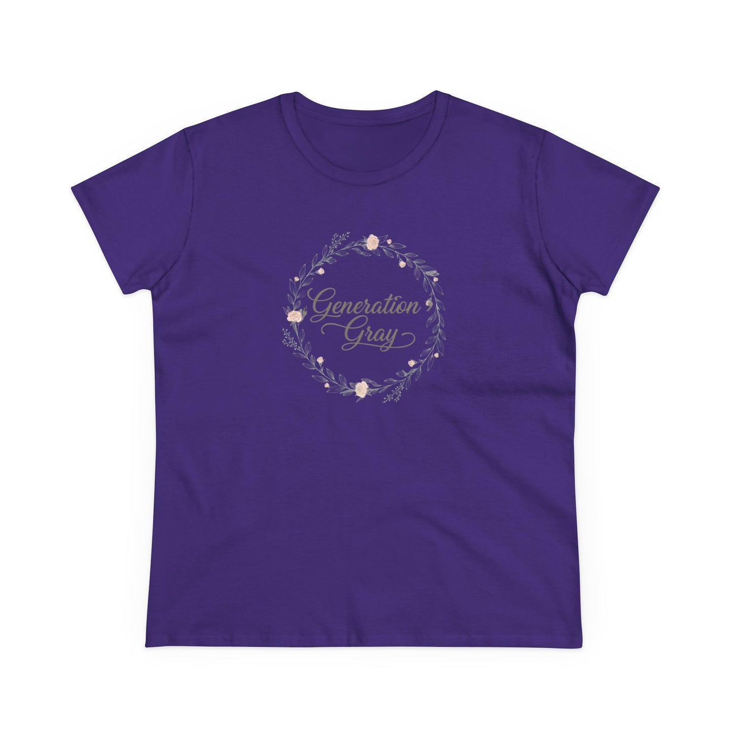 Generation Gray Floral Tee — Women's Tribute T‑Shirt