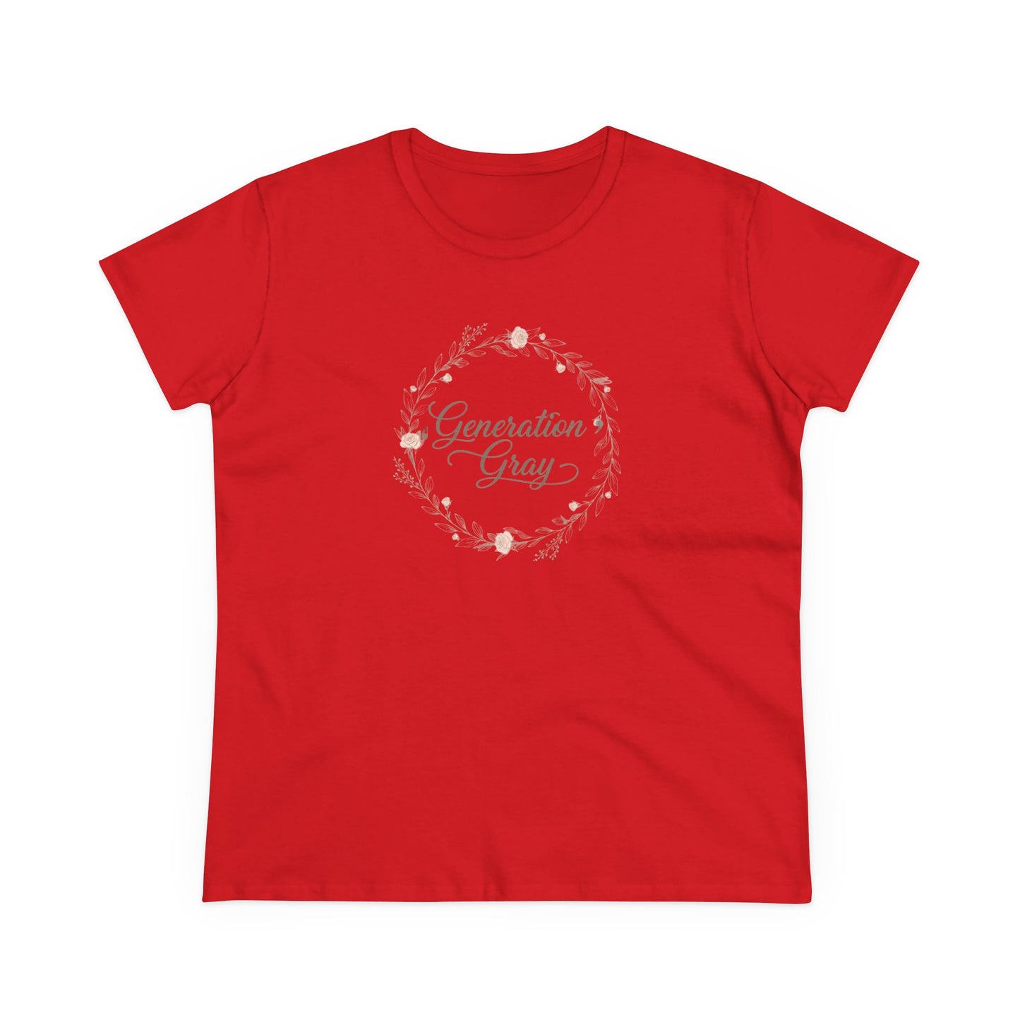 Generation Gray Floral Tee — Women's Tribute T‑Shirt