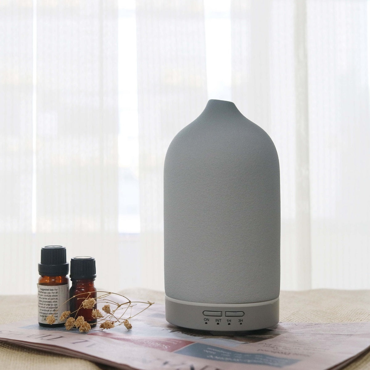 5 Colors Ceramic Aroma Ultrasonic Diffusers Ceramic Humidifier