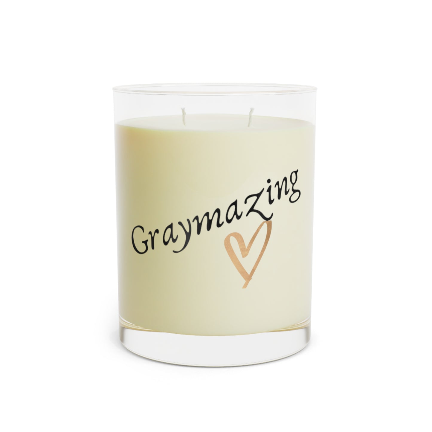 Scented Candle - Full Glass, 11oz