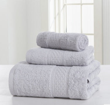 Cotton soft double-sided thickening towel skin-friendly bath towel beauty salon bath towel set