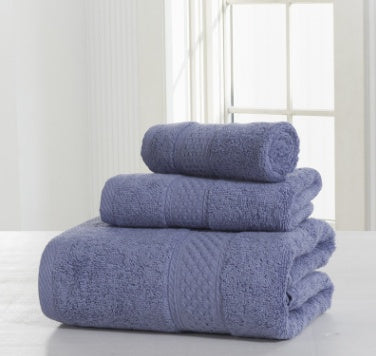 Cotton soft double-sided thickening towel skin-friendly bath towel beauty salon bath towel set