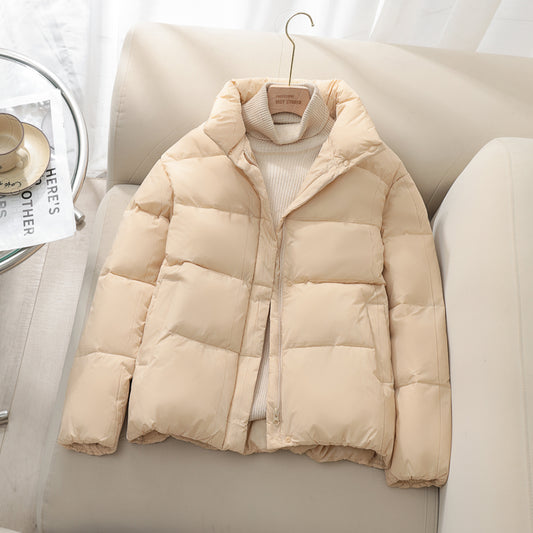Bread-style Jacket Padded Short Puffer Coat